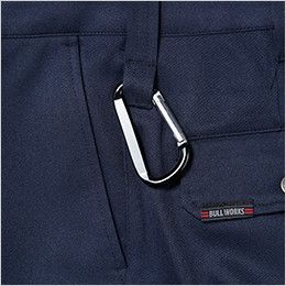 1118 桑和 ワンタックカーゴパンツ カラビナループ