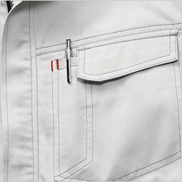 1333 桑和 長袖ブルゾン ペン差し