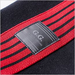 桑和 152414 [秋冬用]G.G. パーカー 反射ネーム、ニットラインテープ