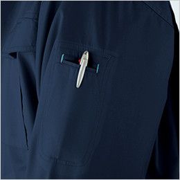 193 桑和 長袖ブルゾン ペン差し