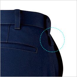 3002-08 桑和 ストレッチ カーゴパンツ カラビナループ