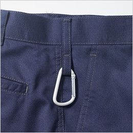 3008-08 桑和 カーゴパンツ(男女兼用) カラビナループ付き