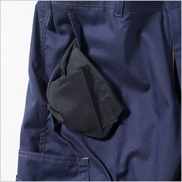 3008-09 桑和 スラックス(男女兼用) コインポケット付き

