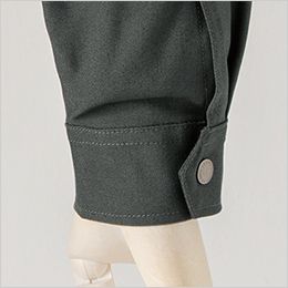 桑和 305200 [秋冬用]長袖ブルゾン[男女兼用] ドットボタン