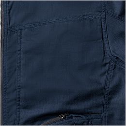 桑和 3058-00 [春夏用]長袖ブルゾン[男女兼用] 胸ポケット
