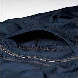 桑和 3058-00 [春夏用]長袖ブルゾン[男女兼用] 面ファスナー（隠し）
