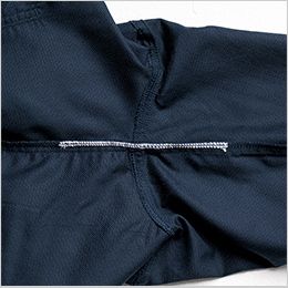 桑和 3058-02 [春夏用]長袖シャツ[男女兼用] デオドラントテープ
