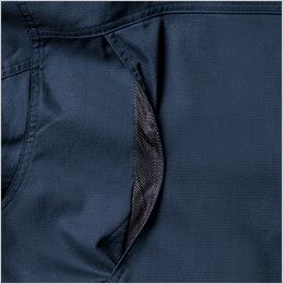 桑和 3058-02 [春夏用]長袖シャツ[男女兼用] ノーフォークメッシュ
