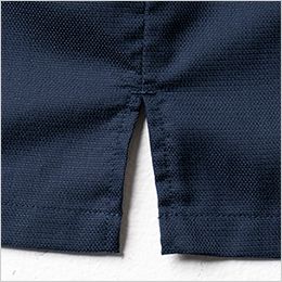 桑和 3058-02 [春夏用]長袖シャツ[男女兼用] サイドスリット
