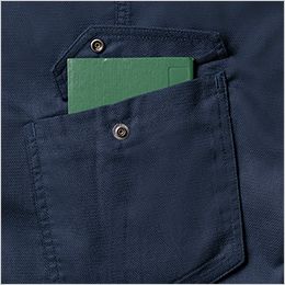 桑和 3058-08 [春夏用]カーゴパンツ[男女兼用] 野帳が入る両側カーゴポケット