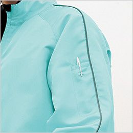 3300 桑和 カラーブルゾン 反射パイピング