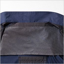 桑和 5349-00 [春夏用]長袖EFブルゾン[男女兼用] エアースルーネックで首元の風抜けが抜群！
