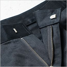 カーゴパンツ（難燃、ワンタック、脇ゴム） 前カン