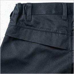 カーゴパンツ（難燃、ワンタック、脇ゴム） ヒップポケット(野帳が入る)