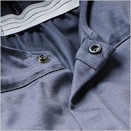 溶接帽（難燃） ドットボタン(隠し)