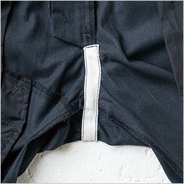 カーゴパンツ（難燃、ワンタック、脇ゴム） デオドラントテープ