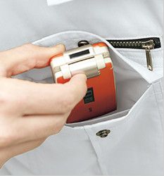 615 桑和 長袖シャツ 内側ミニポケット