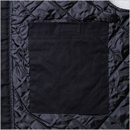 桑和 648406 [秋冬用]Dandy Dad 防寒ベスト 面ファスナー付き内ポケット（野帳が入る）
