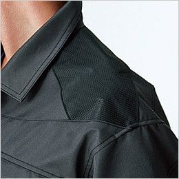 6773 桑和 長袖ブルゾン ヨーロッパ風 当て布