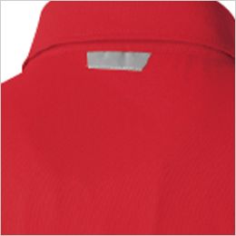 桑和 733550 [春夏用]長袖ボタンダウンポロシャツ（胸ポケット付き）[男女兼用] 反射材