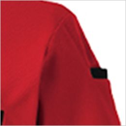 桑和 733551 [春夏用]半袖ボタンダウンポロシャツ（胸ポケット付き）[男女兼用] 袖ペン差し