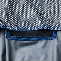 長袖EFブルゾン 風洞メッシュ、保冷剤ポケット