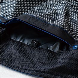 桑和 736906 [春夏用]EFベスト[男性用] エアースルーネック、衿裏メッシュ