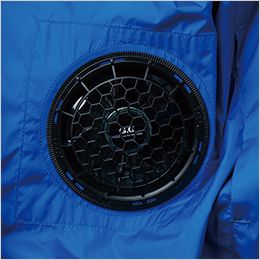 桑和 736906 [春夏用]EFベスト[男性用] ファン取付孔（直径約90㎜）、横付ファン