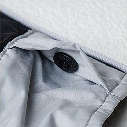 桑和 736910 [春夏用]長袖EFブルゾン（反射材付）[男性用] フード取付用ボタン ※フードは別売になります。