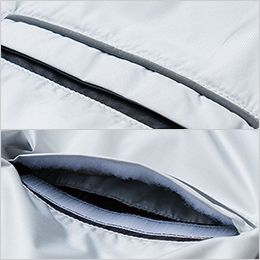 桑和 736910 [春夏用]長袖EFブルゾン（反射材付）[男性用] 反射パイピング、ランヤード取出口