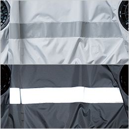 桑和 736910 [春夏用]長袖EFブルゾン（反射材付）[男性用] 反射テープ