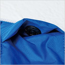 桑和 736916 [春夏用]EFベスト（反射材付）[男性用] フード取付用ボタン ※フードは別売になります。