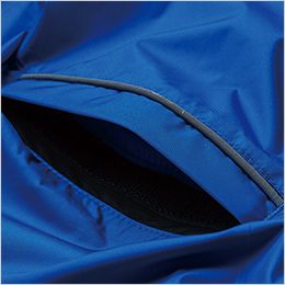 桑和 736916 [春夏用]EFベスト（反射材付）[男性用] 反射パイピング、ランヤード取出口