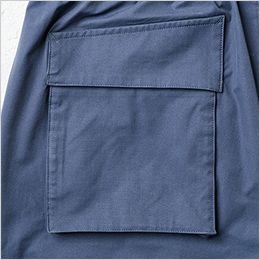 ジョガーパンツ（ノータック） ヒヨクフラップ付きカーゴポケット（野帳が入る）