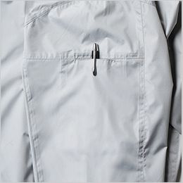 桑和 7539-01 [春夏用]半袖EFブルゾン 袖ペン差し
