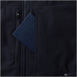 桑和 755400 [秋冬用]防寒ブルゾン[男女兼用] 大容量ポケット（長財布が入る）