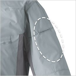 834900 桑和 EF用 長袖ブルゾン ペンさしポケット付き