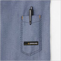 桑和GG 873 長袖ブルゾン ペン差し