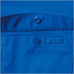 桑和 9528-10 [春夏用]長袖ブルゾン[男女兼用] ドットボタン（隠し）
