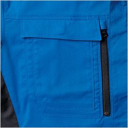 桑和 9528-10 [春夏用]長袖ブルゾン[男女兼用] 胸二重ポケット
