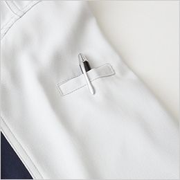 962 桑和 [春夏用]長袖ブルゾン ペン差しポケット付き