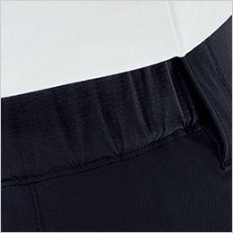 桑和 U0788-08 [春夏用]Uniform Circus BEAMS カーゴパンツ 脇ゴム仕様。ウエストサイドに配したゴム仕様で、快適な履き心地をサポート
