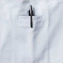 桑和 U771551 [春夏用]Uniform Circus BEAMS 半袖ポロシャツ（ボタンダウン、胸ポケット有）[男性用] 現場では欠かせないペンを収納出来るペン差し