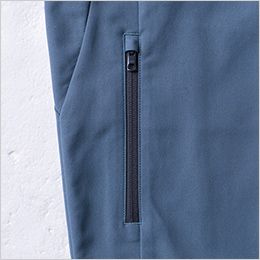 桑和 U772200 [秋冬用]Uniform Circus BEAMS 長袖ブルゾン 両脇ファスナーポケット。大切な物の落下を防ぐファスナー付きのポケット