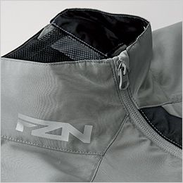 サンエス EF96030S [春夏用]スターターセット(半袖)[男女兼用] 襟元に反射ロゴをプリント。