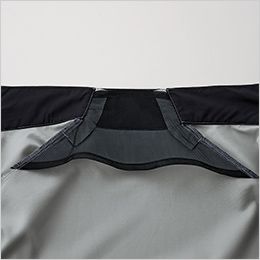 サンエス EF96030S [春夏用]スターターセット(半袖)[男女兼用] ラグラン風気路。ラグラン袖の切り替えに沿ったマチでより広範囲に風を集めることが可能。名入れプリントが出来るように切り替えもなくしています。