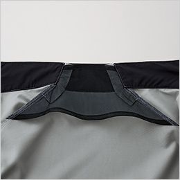 サンエス EF96032S [春夏用]スターターセット(ベスト)[男女兼用] ラグラン風気路。ラグラン袖の切り替えに沿ったマチでより広範囲に風を集めることが可能。名入れプリントが出来るように切り替えもなくしています。