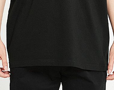 00113-BCV 5.6オンス ヘビーウェイトビッグTシャツ[男女兼用] 裾部分