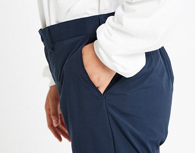 00370-SAC ドライストレッチパンツ[男女兼用] 両脇ポケット