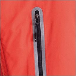 1627 TS DESIGN ライトウォームウインターコート(男女兼用) ファスナー